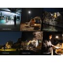 Fenix CL27R LED Industrieleuchte & Campingleuchte mit USB Anschluss blau